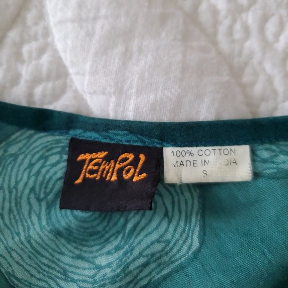 Blue Wrap Dress - Picture 5 of 5